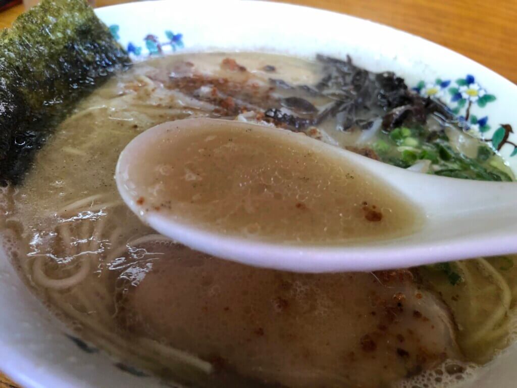 埼陽軒のスープ
