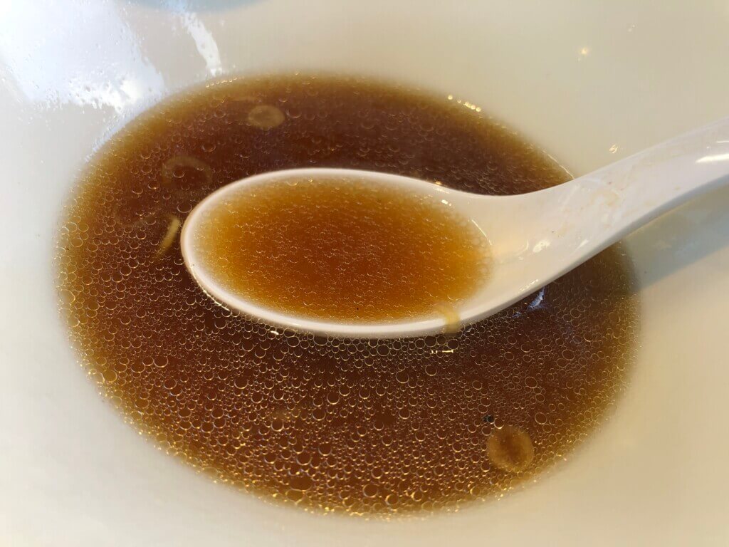 富喜製麺研究所のスープ