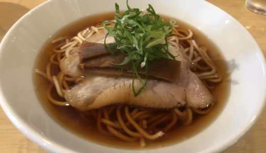「麺商人」熊本では珍しい煮干しラーメンが堪能できるよ！スープがおいしい！
